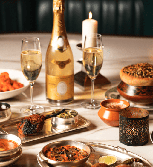 Gymkhana London Valentine's Day Menu